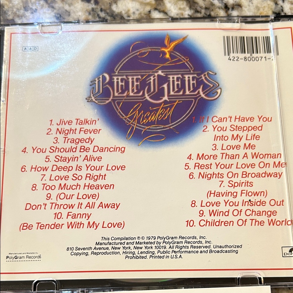 Greatest Hits CD - Purple and Gold - Picture 4 of 16